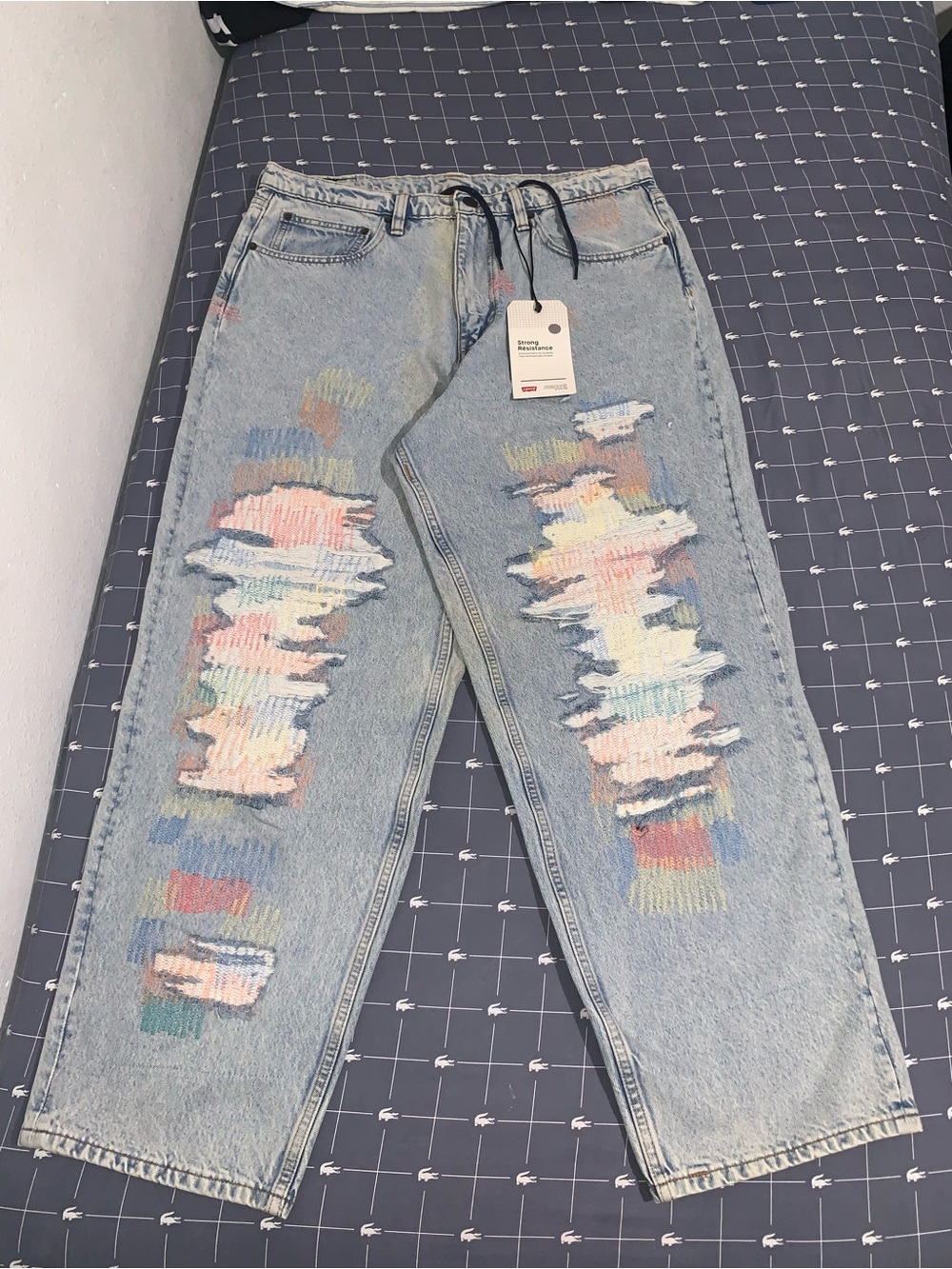 Levi's® DX Skate Super Baggy Fit Jeans (Irregular Stamped) Size: 34 W x 32 L